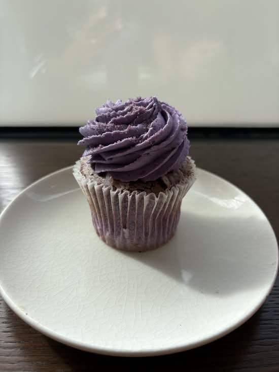 Purple Velvet Cupcake