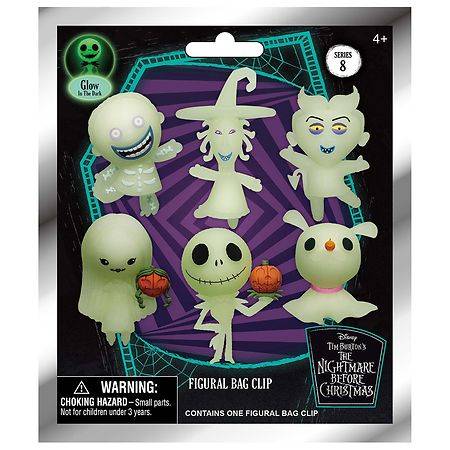 Disney Nightmare Before Christmas Figural Bag Clip - 1.0 ea