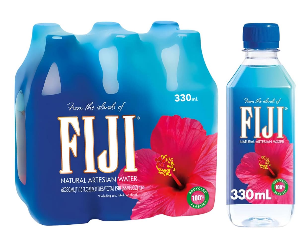 FIJI Natural Artesian Water (6 x 11.15 fl oz)