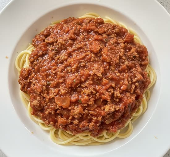 Spaghetti with Meat Sauce