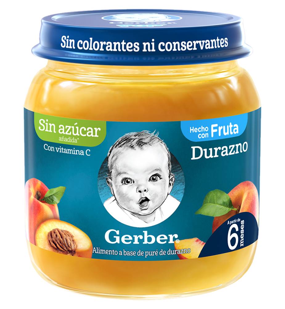 Gerber COMPOTA DURAZNO FCO*113G
