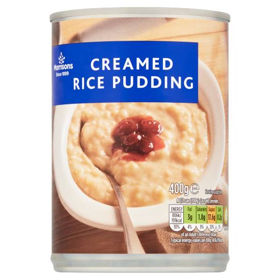 Morrisons Creamed Rice Pudding