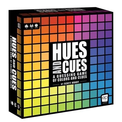 Usaopoly Hues and Cues Vibrant Color Guessing Game