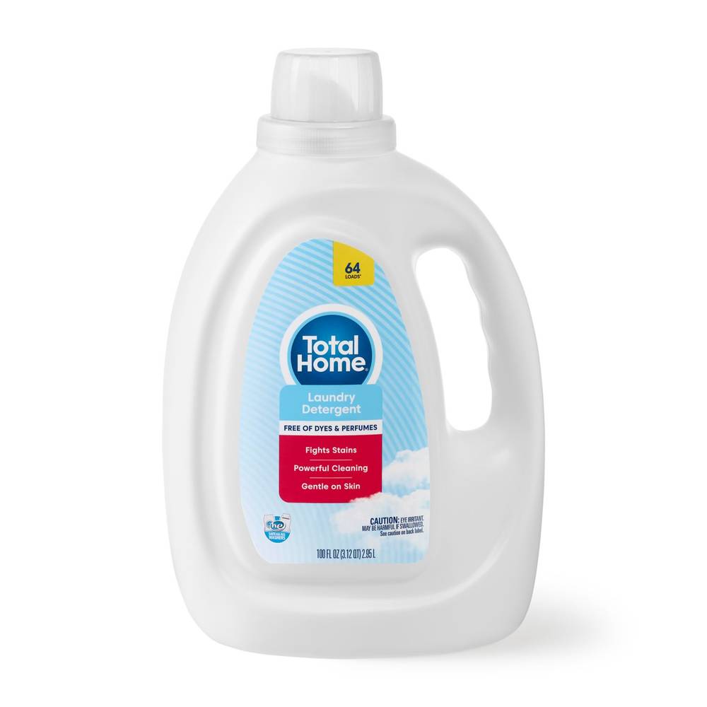 Total Home Free & Clear Laundry Detergent (100 fl oz)