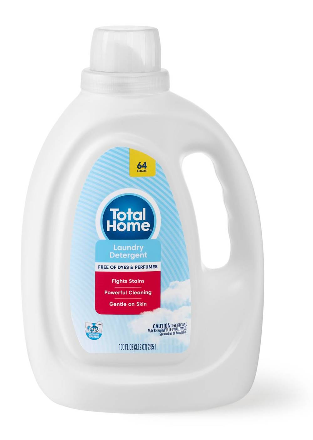 Total Home Free & Clear Laundry Detergent (100 fl oz)