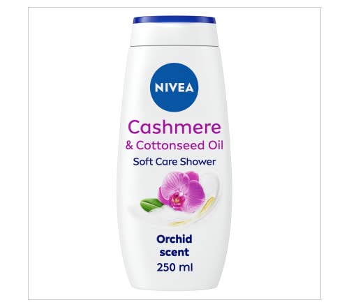 Nivea Orchid, Cashmere & Cotton Oil Soft Care Shower Gel (250ml)