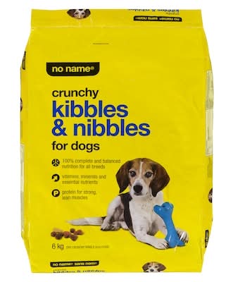 No Name Bouchées Croquantes Pour Chiens / Dry Crunchy Kibble Dog Food 6.0 KG
