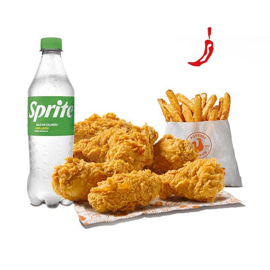 Menú 8 Alitas