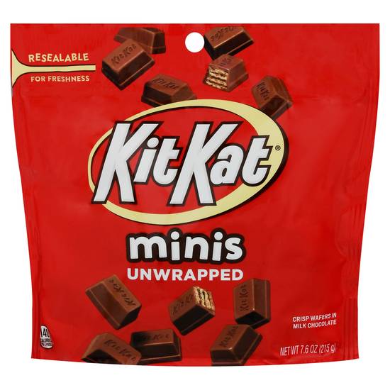 Kit Kat Unwrapped Minis Crisp Wafers ( milk chocolate)