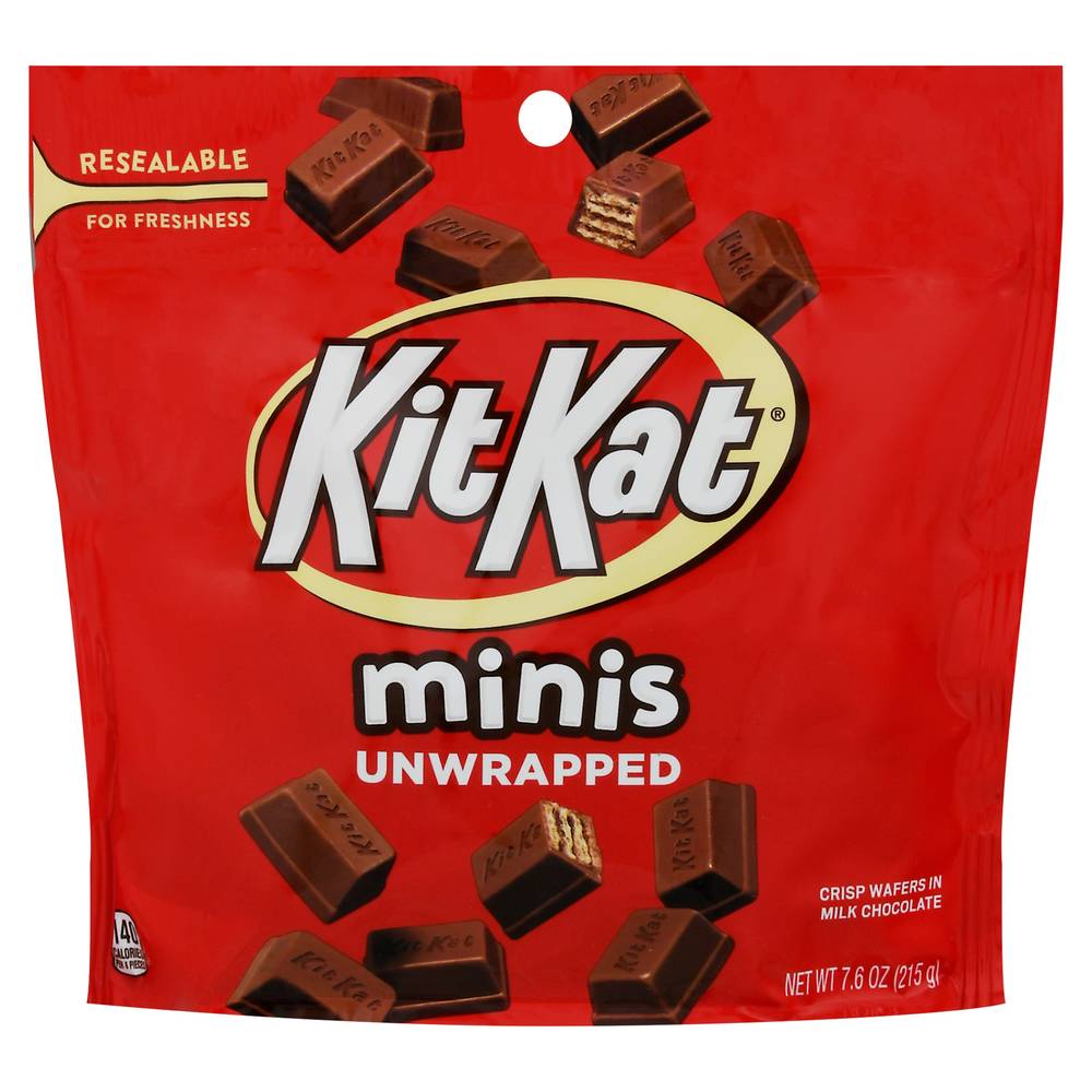 KitKat Unwrapped Minis Crisp Wafers Milk Chocolate (7.6 oz)