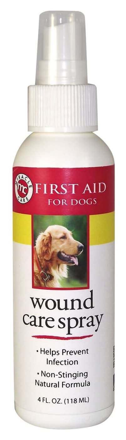 Miracle Care Wound Care Dog Spray, 4 oz