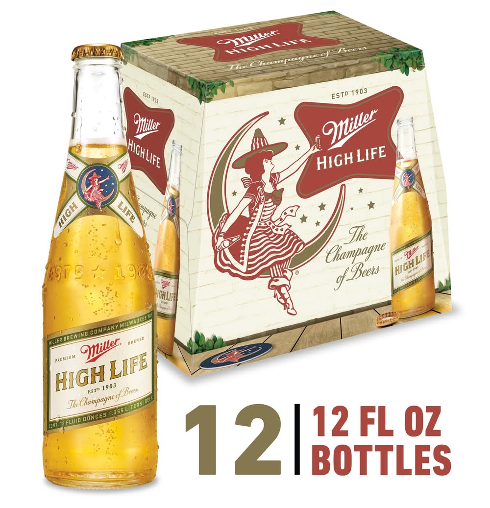 Miller High Life The Champagne Of Beer (12 x 12 fl oz)