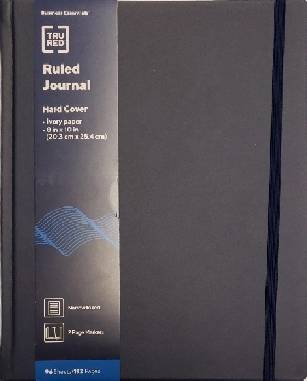 Staples Truered Hard Journal 8x10 Nr Assorted