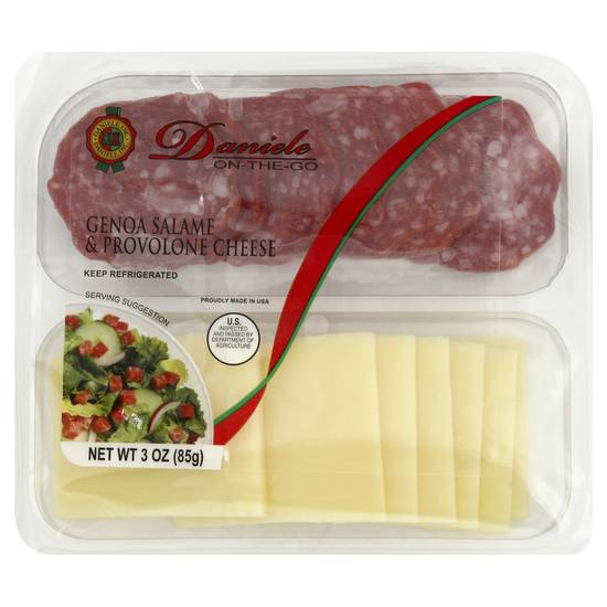 Daniele Genoa Salame & Provolone Cheese (3 oz)