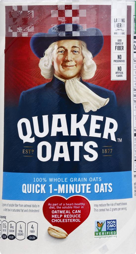 Quaker Whole Grain Oats (18 oz)