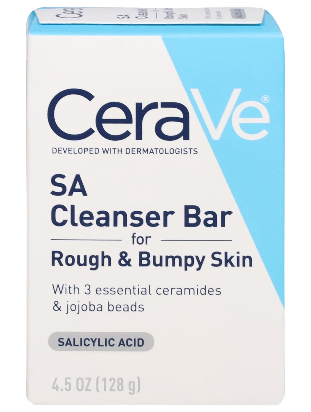 CeraVe Sa Cleanser Bar For Rough & Bumpy Skin (4.5 oz)