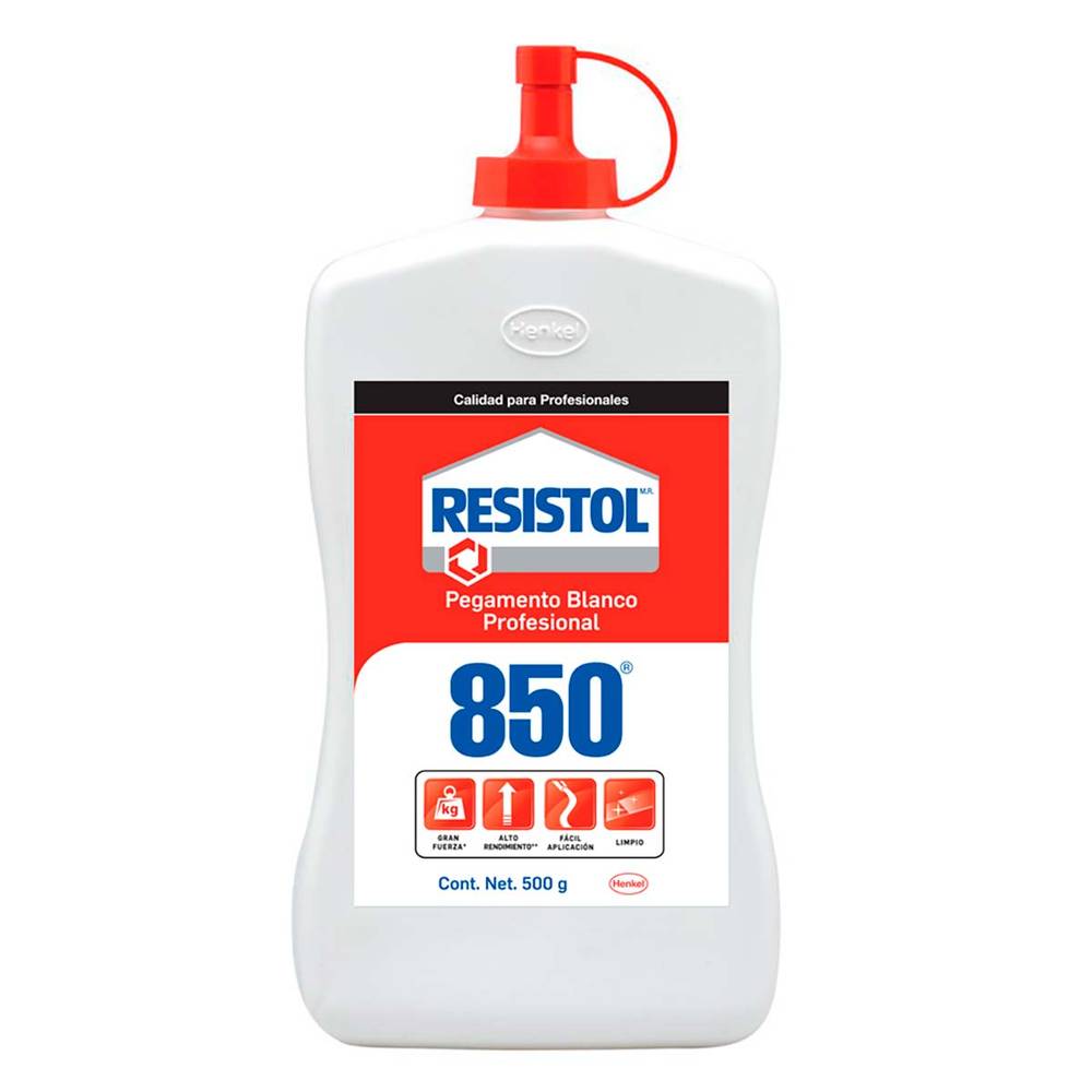 Resistol · Pegamento blanco escolar 850 (500 g)