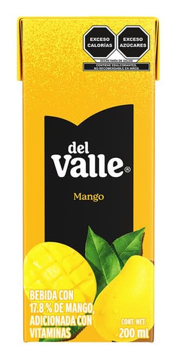 Del Valle · Néctar de fruta, mango (200 ml)