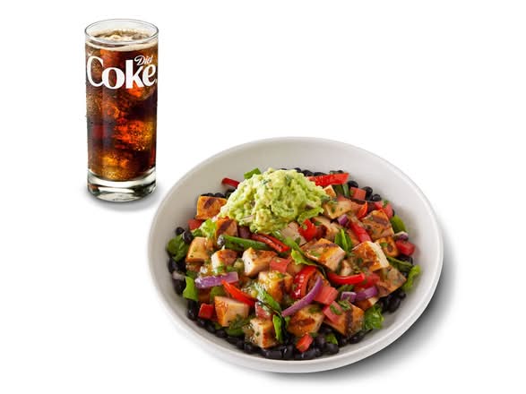 Chicken Double Protein Bowl + Drink