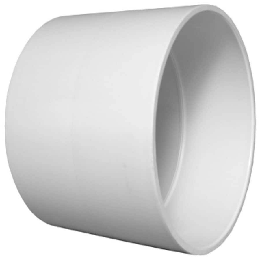 Charlotte Pipe Pvc Dwv Coupling, 4 in, White