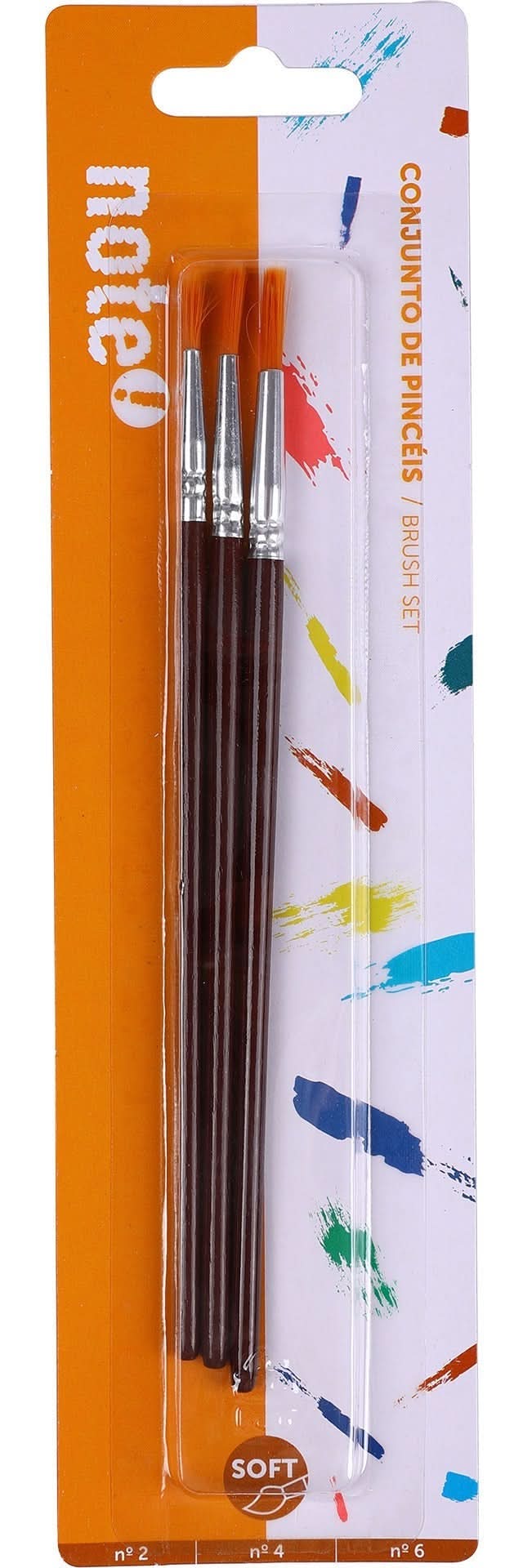 Pincel nº 2/4/6 3 unidades Note!