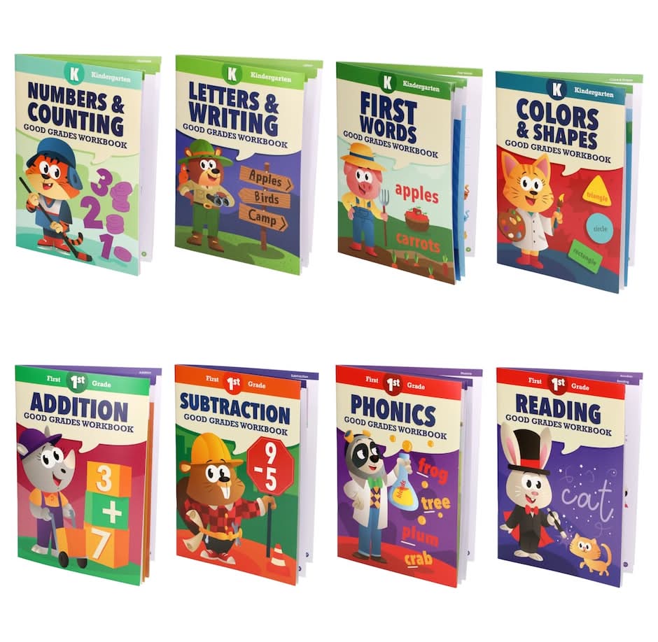 Good Grades Educational Workbooks, Assorted Books, 1-ct.