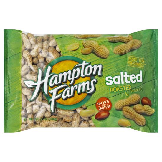 Hampton Peanuts Roasted & Salted (24oz count)
