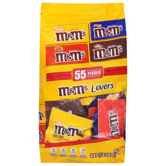 M&M's Fun Size Lovers Chocolate Candies (55 ct)