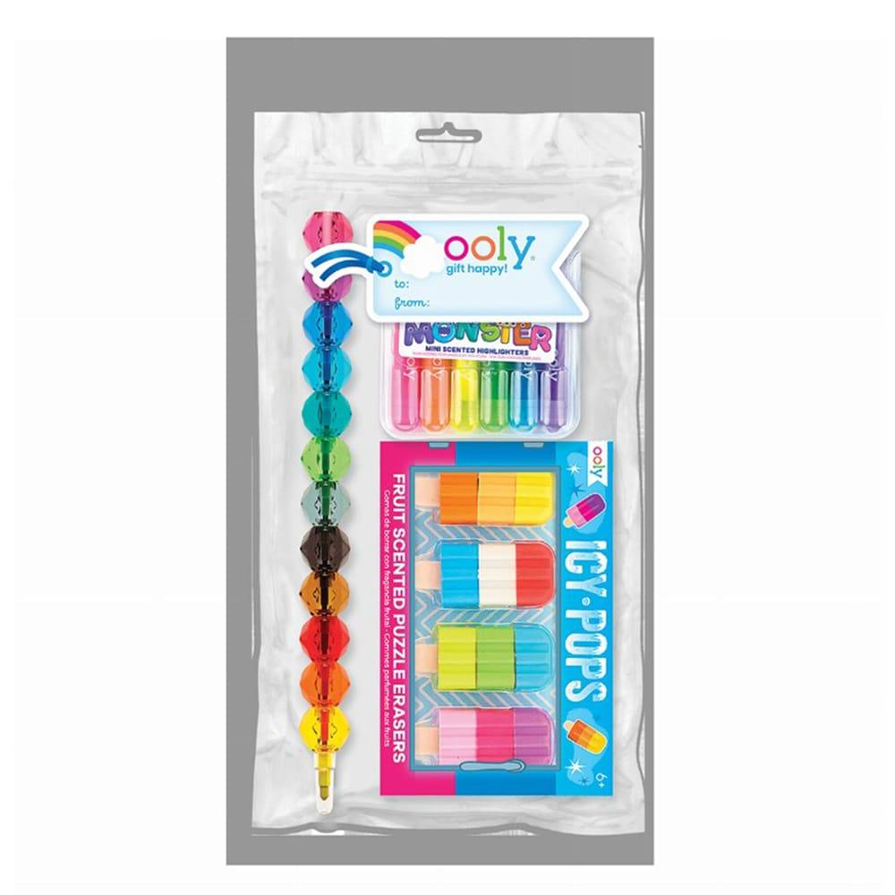 Set de papelería infantil OOLY™ Happy Pack Rainbow
