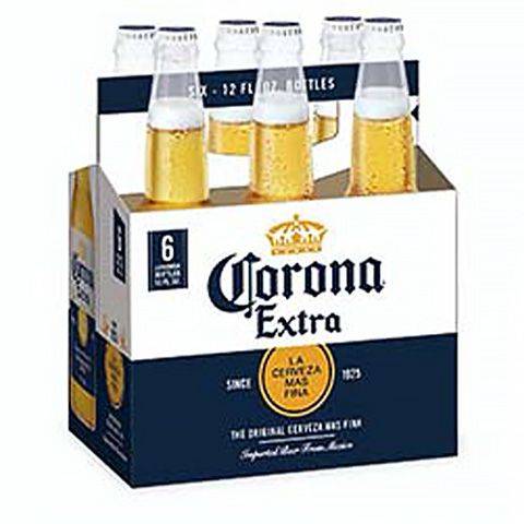 Corona Extra Beer 6 Pack 12ozBottle