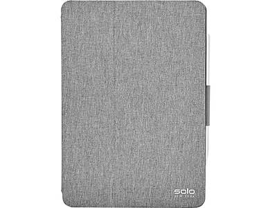 Solo Wyatt Polyester Case for iPad 10.2, Gray (IPD2303-10)