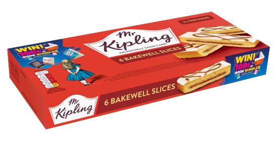 Mr Kipling Bakewell Slices (6 pack)