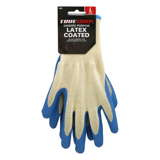 True Grip General Purpose Large Latex Coated Gloves