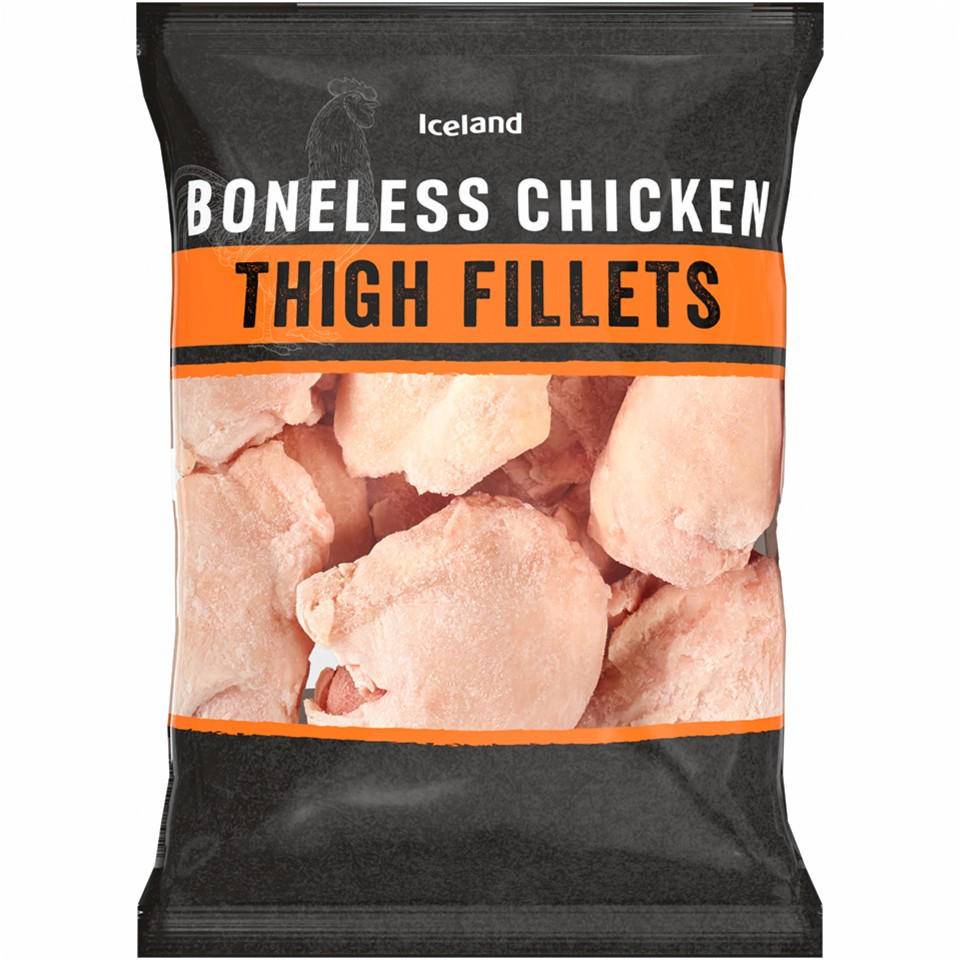 Iceland Boneless Chicken Thigh Fillets (600g)