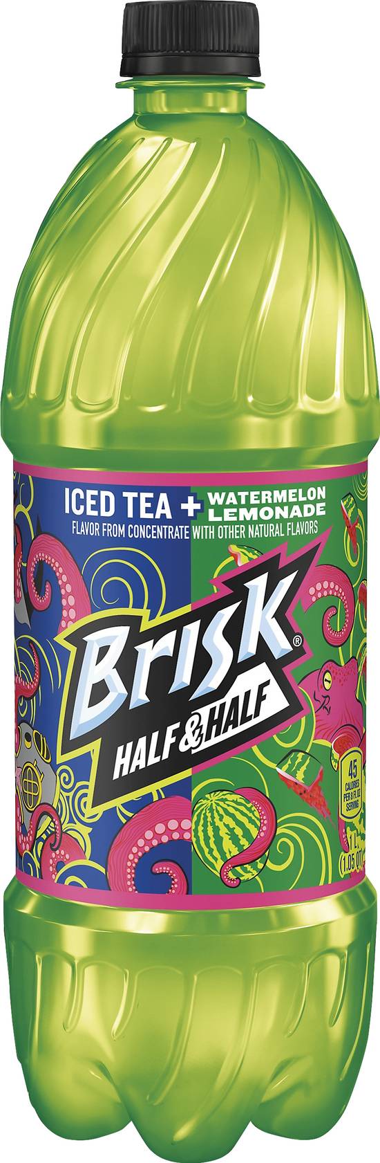Brisk Half & Half, Iced Tea + Watermelon Lemonade