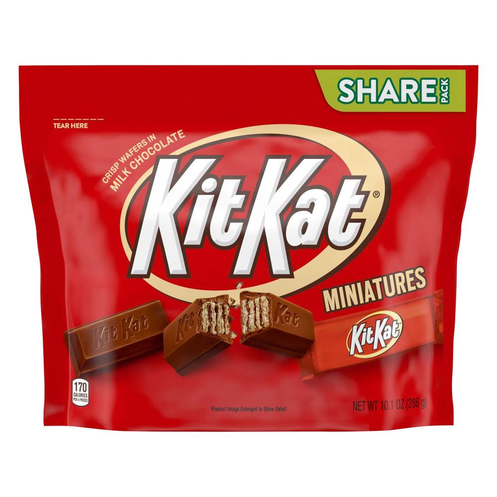 KitKat Miniatures Crisp Wafers in Milk Chocolate Share pack (10.1 oz)