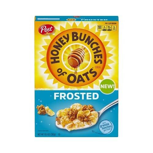 Honey Bunches Of Oats Frosted Breakfast Cereal With Granola (20 oz)