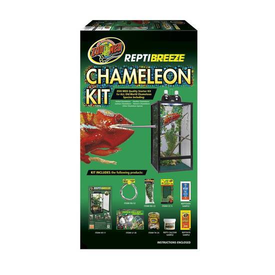 Zoo Med Repti Breeze Chameleon Kit, 16'' L X 16'' W X 30'' H