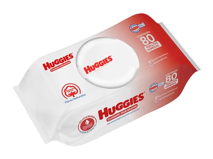 Huggies · Toallitas húmedas hidratantes (80 un)