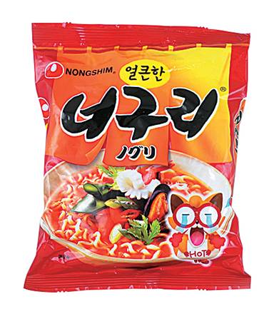 農心 ノグリラーメン 袋