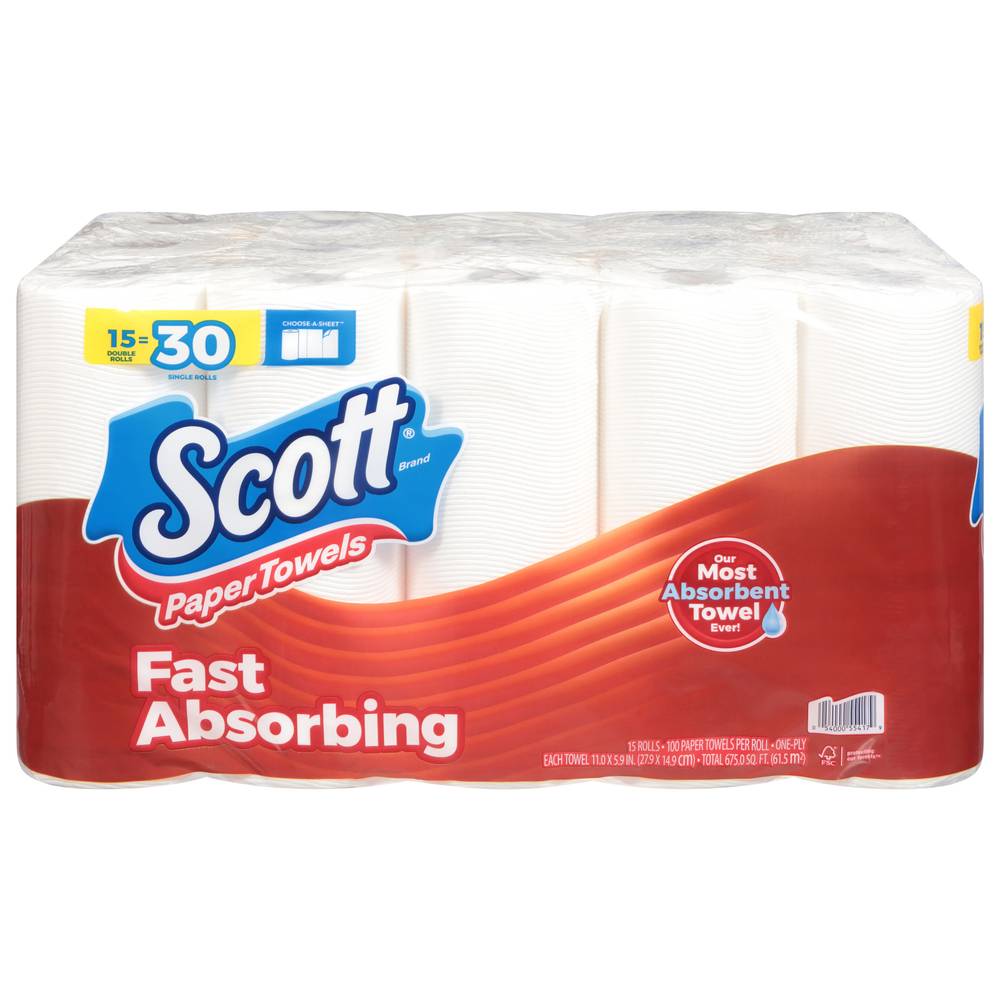 Scott Paper Towels (15 ct)