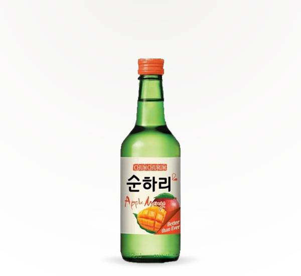 Chum Churum Soon Hari Apple Mango Soju Liquor (375 ml)