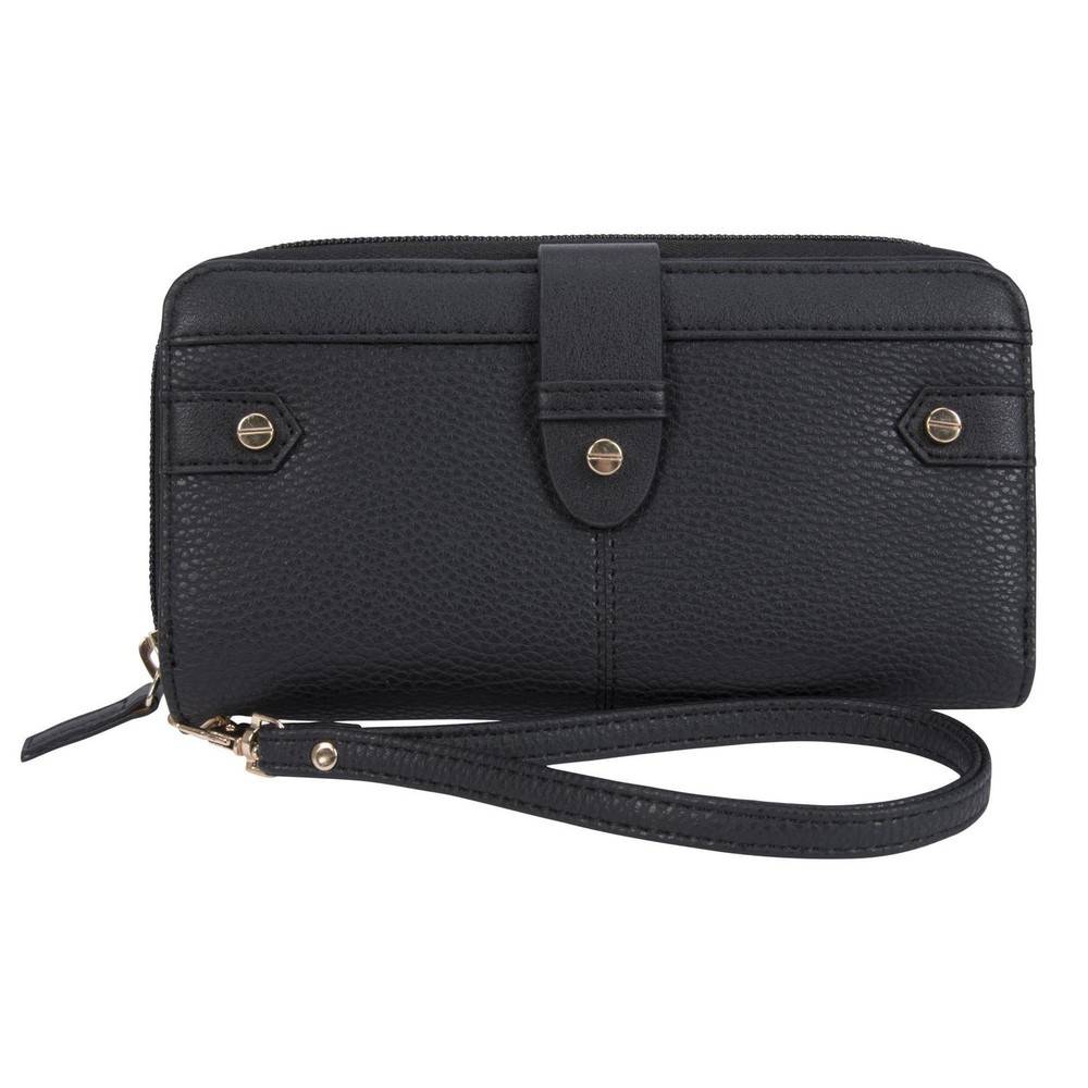Regency Court ZipAround Wallet With Wrist Strap Delivery Near
