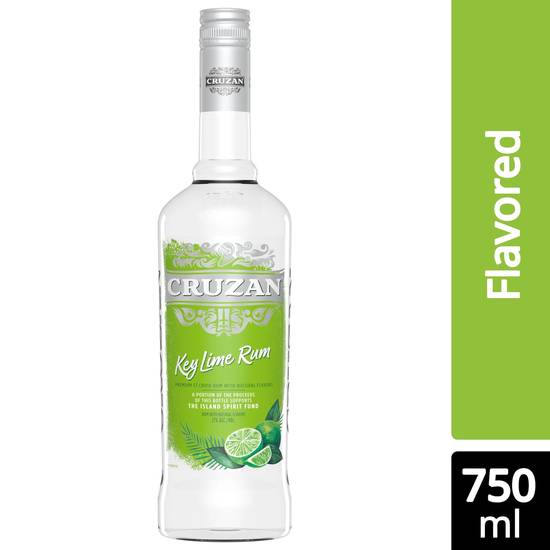 Cruzan Key Lime Rum (750ml bottle)