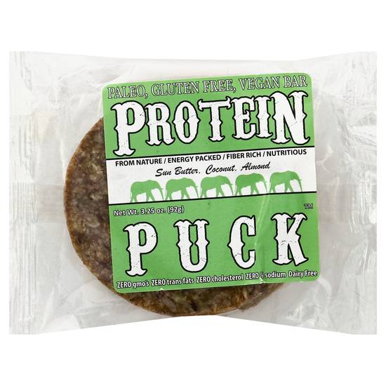 Protein Puck Vegan Plant Based Protein Bar