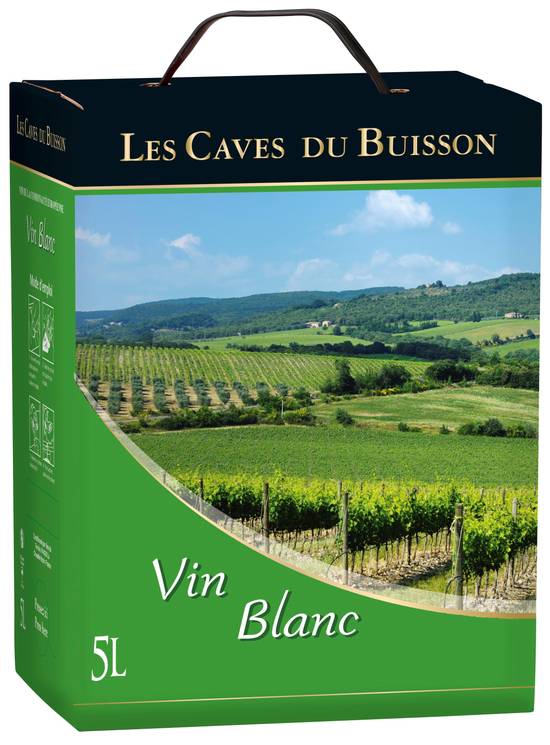 Les Caves du Buisson - Vin blanc (5 L)