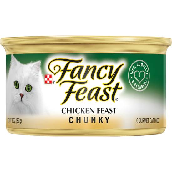 Fancy Feast Chicken Feast Chunky Gourmet Cat Food (3 oz)