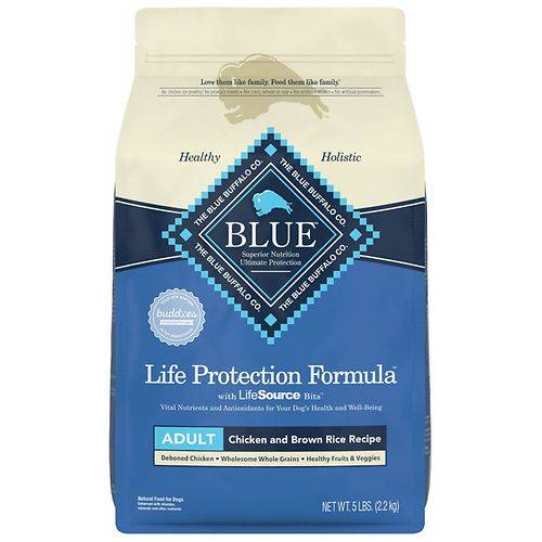 Blue Buffalo Life Protection Formula, Adult Dog Food - 5.0 lb