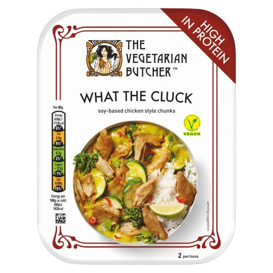 The Vegetarian Butcher What the Cluck Vegan Chicken Chunks 160 g