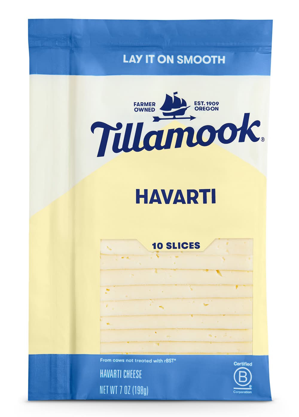 Tillamook Havarti Cheese Slices (7 oz)